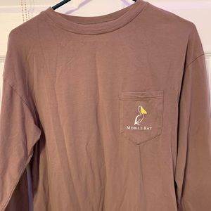 Mobile Bay brown long sleeve